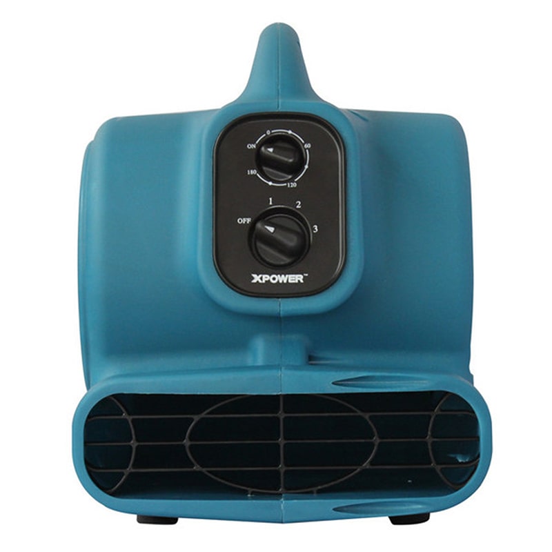 XPOWER P-230AT Mini Air Mover 175W front view