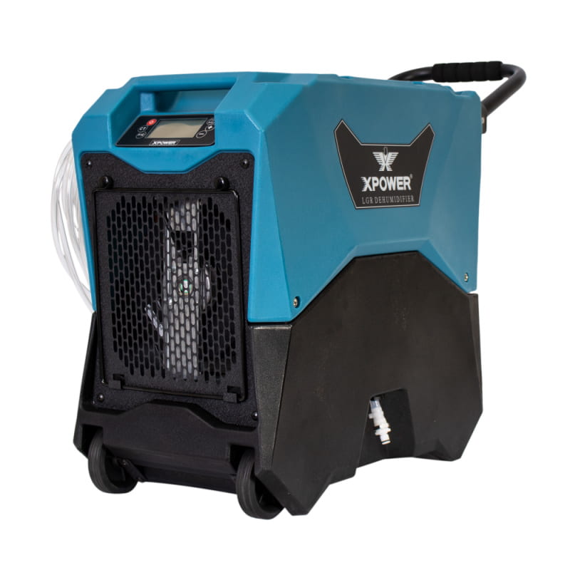 XPOWER XD-85LH LGR Dehumidifier front side view