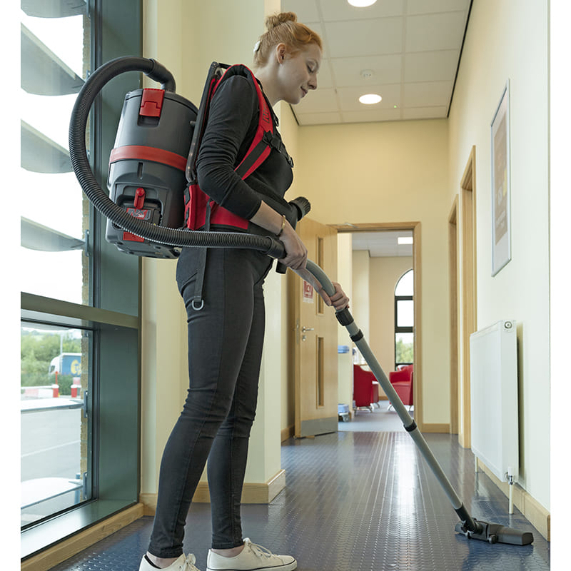 numatic rsb150nx battery backpack vacuum cleaner commercial cleaning