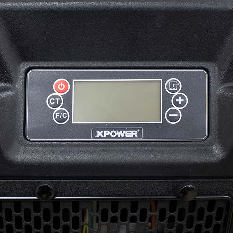 xpower xd 165lh control panel